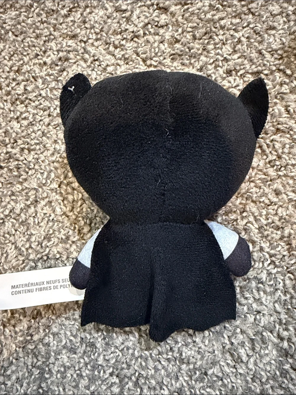 DC Comics Batman Plush - Black, Gray & Yellow Accent